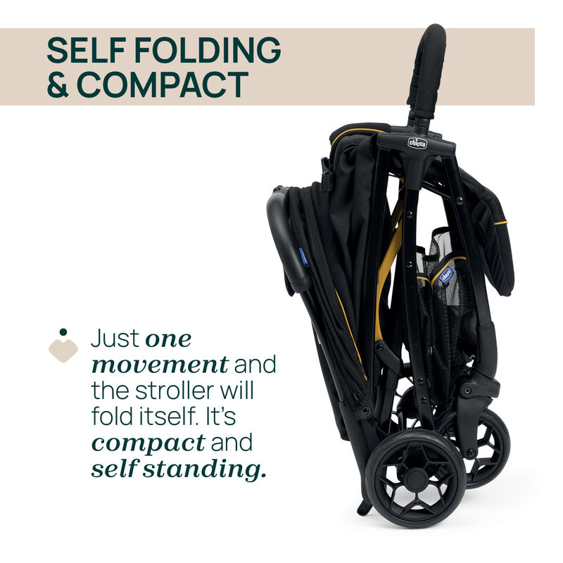 Glee Uneven Black Stroller image number 2